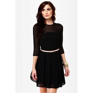 Bb dakota rylan black dress size 8